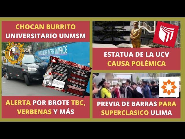 Polémica estatua UCV Acuña | Burrito UNMSM es chocado | Eventos ULIMA | NOTI-U Noviembre #13