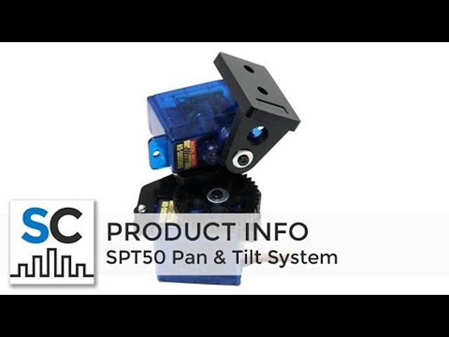 ServoCity SPT50 Sub-Micro Pan & Tilt System