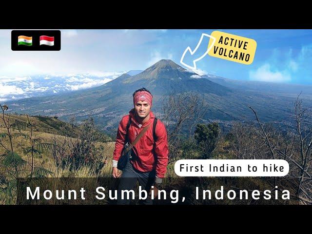 Mt. Sumbing, Indonesia | It is different from Indian Mountains