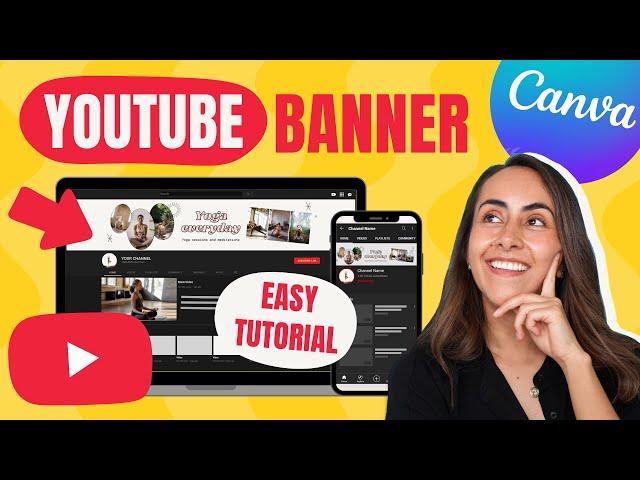 How to Make a YouTube Banner [that looks PERFECT everywhere]