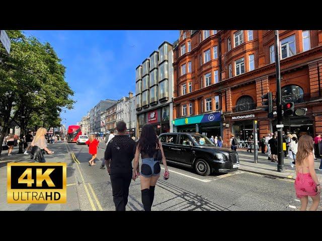 Oxford Street, London 2024   | NEW Beautiful Walking Tour in Central London | [4K HD]