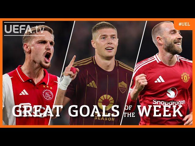 #UEL Great Goals Matchday 1 | Taylor, Dovbik, Eriksen...