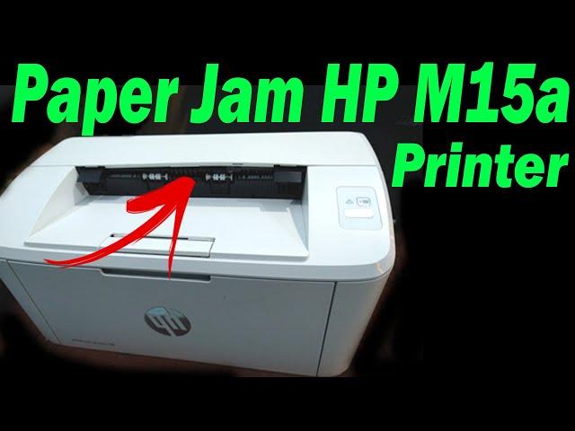 Fix a Paper Jam | HP LaserJet Pro M15-M17 Printers