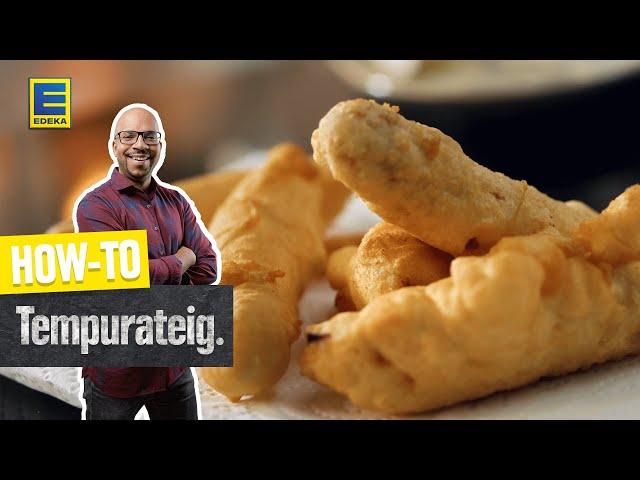 Tempurateig | Tempura für Gemüse, Garnelen oder Fleisch selber machen