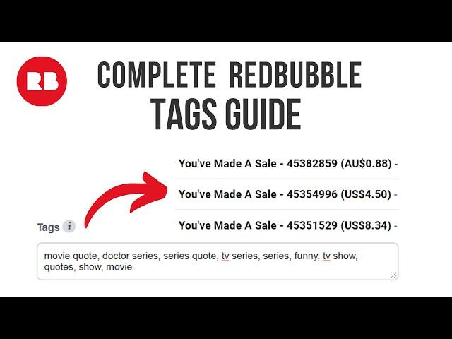 THE COMPLETE REDBUBBLE TAGS GUIDE IN 3 MINUTES