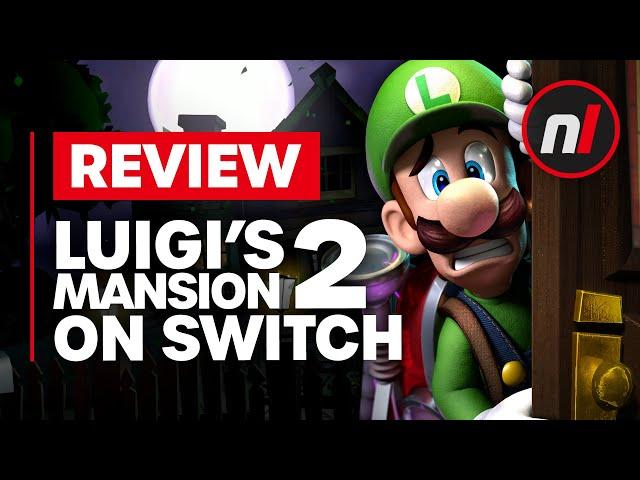 Luigi's Mansion 2 HD Nintendo Switch Review - Is It Worth It?