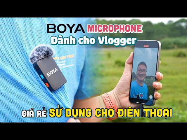 BOYA MICRO KHÔNG DÂY | Sự lựa chọn mới Giá Rẻ dành cho Vlogger