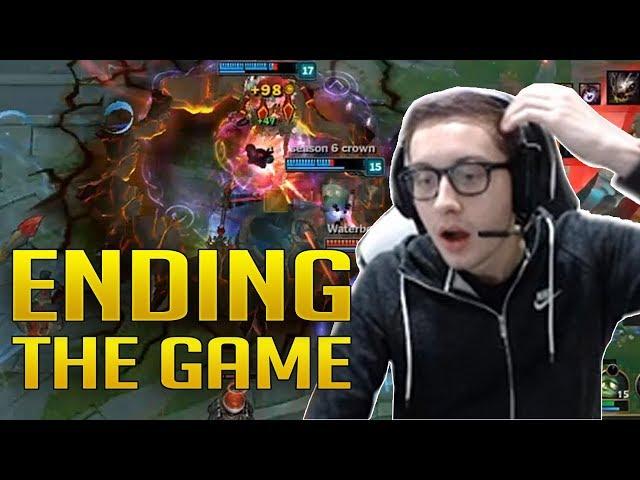 BJERGSEN - Ending The Game - Bjergsen Stream Highlights