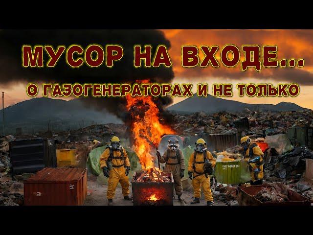 Мусор на входе , мусор на выходе. Иносказательно о топливе газогенераторов и не только.