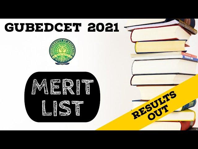 GUBEDCET RESULTS OUT 2021 | Gauhati University BEd Entrance Results Out