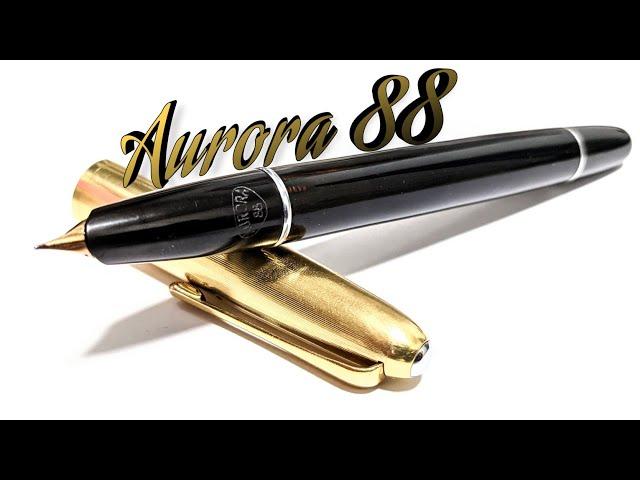 Aurora 88 Fountain Pen Review & Comparison (Parker 51 & Lamy 2000)