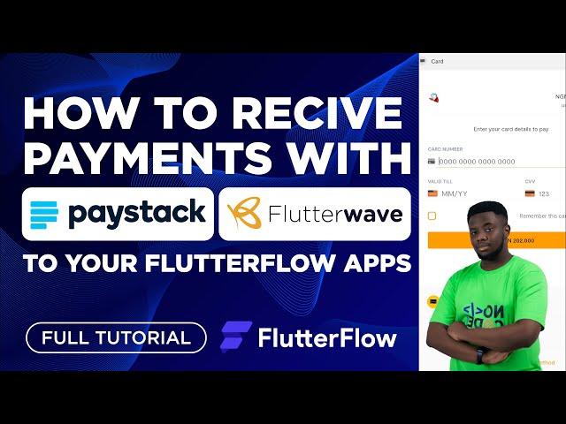 Learn how to add Paystack and Flutterwave payments in your flutterflow apps.