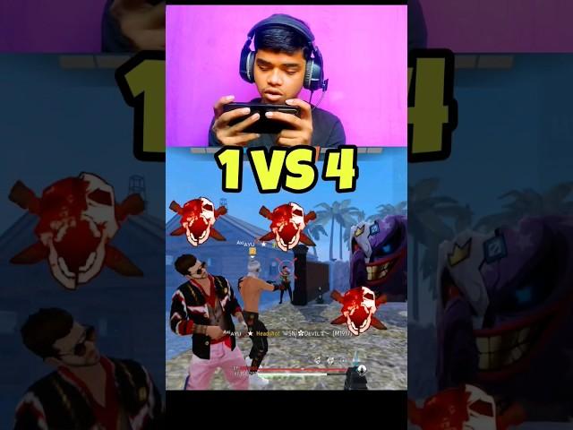 1 VS 4 M1997 Only #freefire #shorts