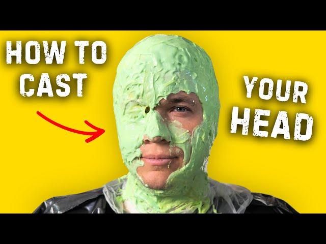 How to Cast YOUR FACE (DIY Life Casting)