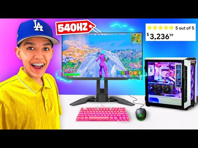 I Bought The Worlds FASTEST Gaming Setup To Play Ranked Fortnite!