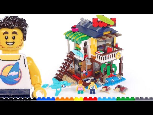 LEGO Creator Surfer Beach House 31118 review! A 3-in-1, but mostly just 1