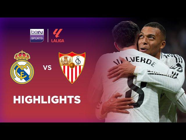 Real Madrid 4-2 Sevilla | LaLiga 24/25 Match Highlights