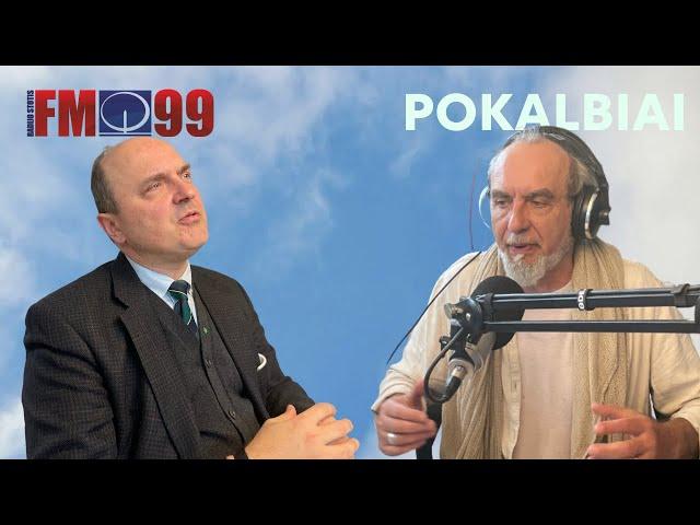 „Žydas juokiasi tam, kad nereikėtų verkti – sako FM99 studijoje Giedrius Drukteinis