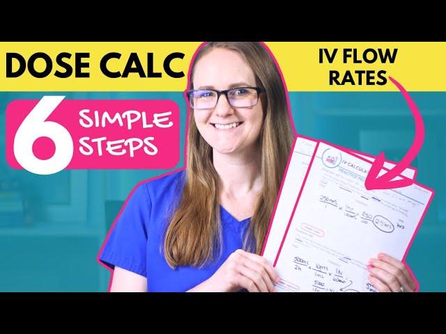 ACE Your IV Flow Rate Dosage Calculations | IV Drip Rate Practice Problems