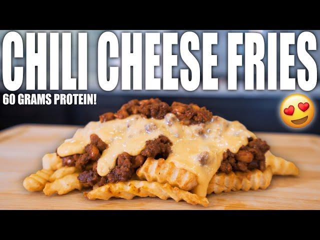 ANABOLIC CHILI CHEESE FRIES | Simple High Protein Fast Food Style Recipe | Healthy Cheese Fries