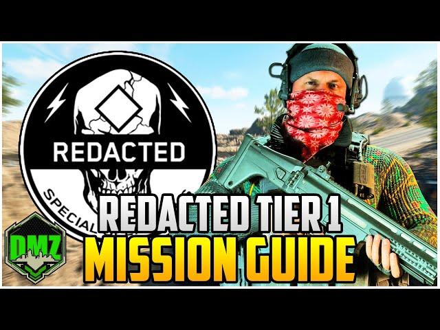 Redacted Tier 1 Mission Guide For Season 3 Warzone 2.0 DMZ (DMZ Tips & Tricks)