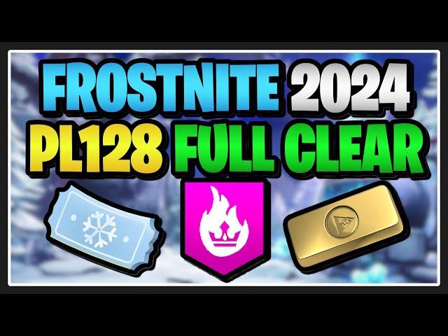 Funniest Frostnite Run Ever: FROSTNITE 2024 PL128 FULL CLEAR