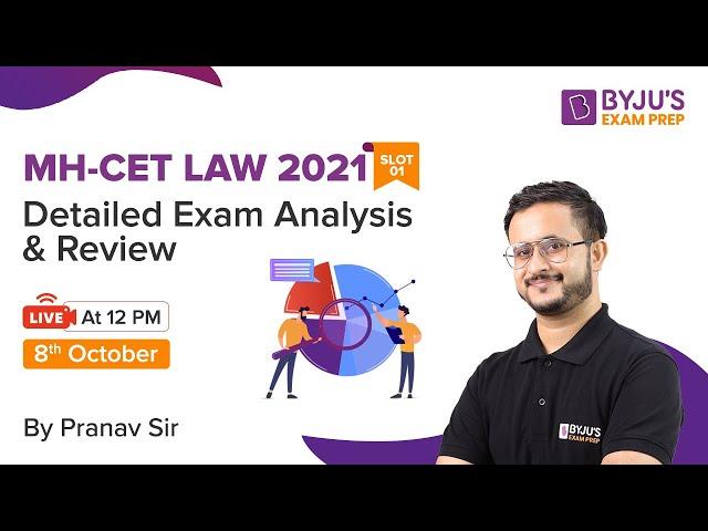 MH-CET LAW 2021(SLOT-1) Exam Analysis | MH-CET LAW Difficulty Level & Exam Pattern