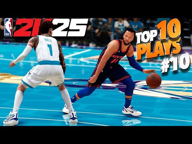 NBA 2K25 TOP 10 Plays Of The Week #10 - TRICK Shots, Double LOBS & More Highlights