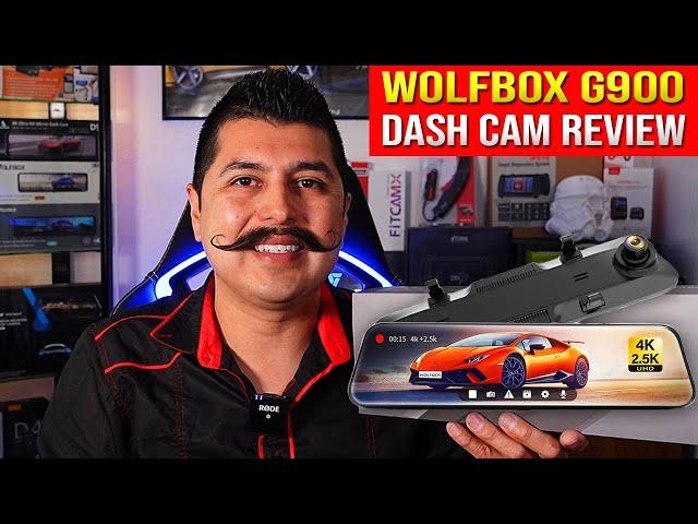 WOLFBOX G900 4K Mirror Dash Cam Review (GPS & Park Mode)