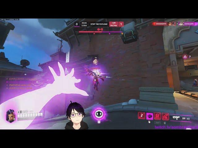 Sombra One Trick - SombraWizard SOMBRA OVERWATCH 2 SEASON 10 GAMEPLAY