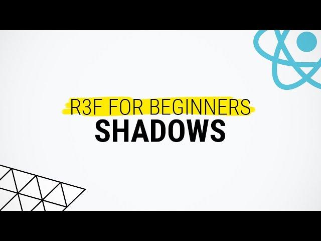 Shadows and Shadows Helper - React Three Fiber Tutorial for Beginners