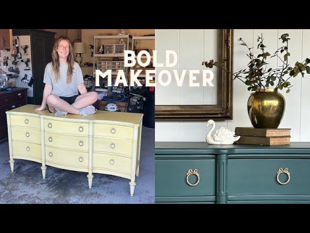 Vintage Furniture Makeover with Melange Paints