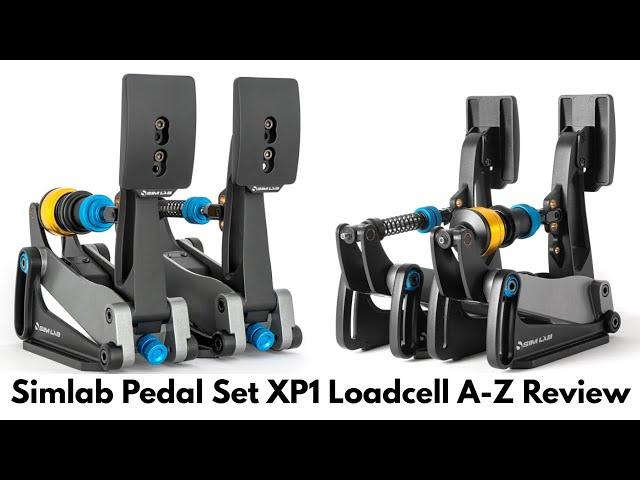 Simlab Pedal Set XP1 Loadcell A-Z Review [german | english CC]