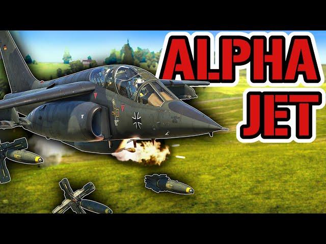 Wendiges und tödliches Erdkampfflugzeug - Alpha Jet A | War Thunder
