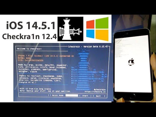 iOS 14.5.1 jailbreak checkra1n 0.12.4 How to jailbreak iOS 14.5.1 Cheakra1n ON Windows - DM