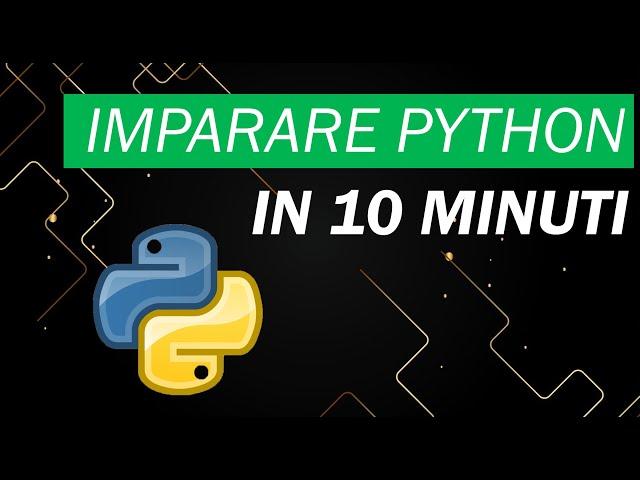 Corso completo e veloce di programmazione Python