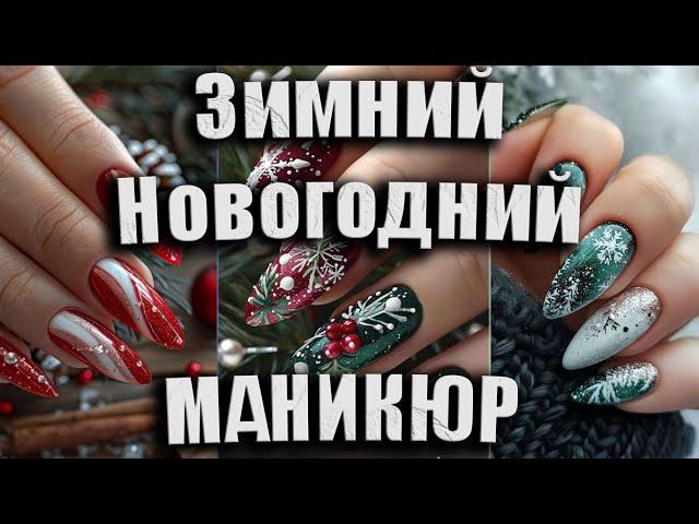 Трендовые Идеи Маникюра на Зиму: Блеск, Снежинки и Элегантность | Trendy Winter Nail Art Ideas