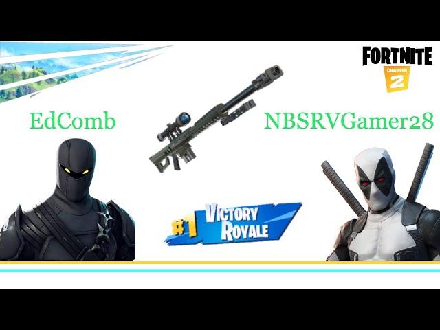 FORTNITE CAPÍTULO 2 TEMPORADA 2 | Modo DUO | EDCOMB junto a NBSRVGamer28 | HEAVY SNIPER! 