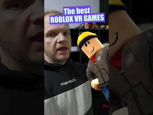 The BEST Roblox VR Games!