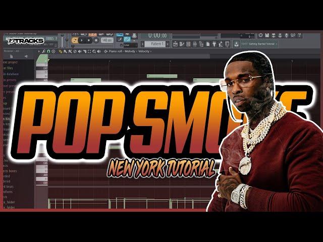 How To Make A Pop Smoke New York Drill Type Beat | FL Studio Tutorial