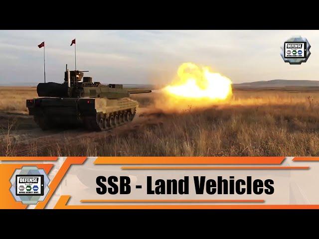 Turkish Defense Industry SSB latest technology of tracked armored and combat security vehicles