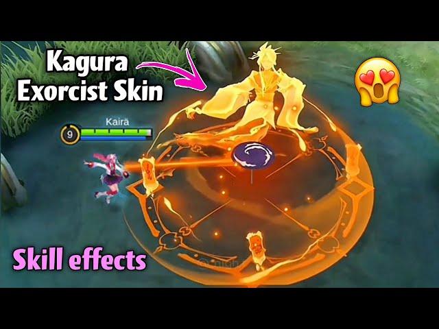 KAGURA EXORCIST SKIN EFFECTS - Best Version️(custom skin)