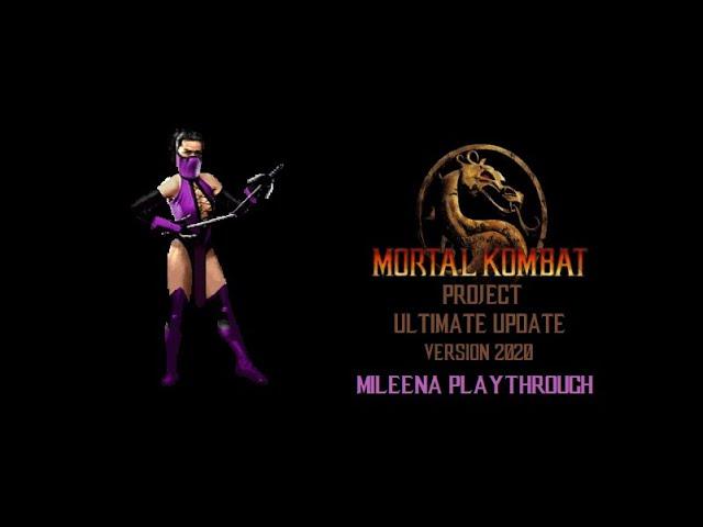 [MUGEN GAME] Mortal Kombat Project Ultimate Update VERSION 2020 (NEW UPDATE!) - Mileena Playthrough