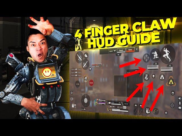 4 Finger CLAW HUD Controls Guide | Apex Legends Mobile