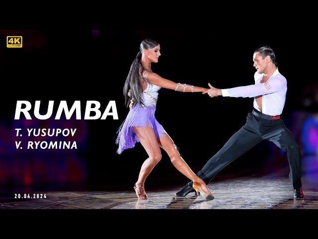 RUMBA | Timur Yusupov - Valeria Ryomina | Professional Latin | Kremlin Cup 2024 | 4K