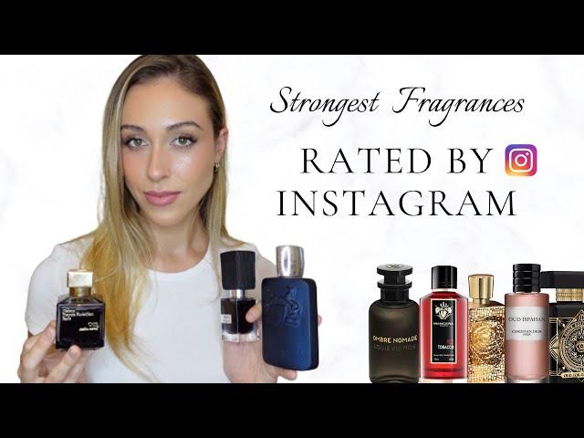 INSTAGRAM decides the STRONGEST fragrances OF ALL TIME...