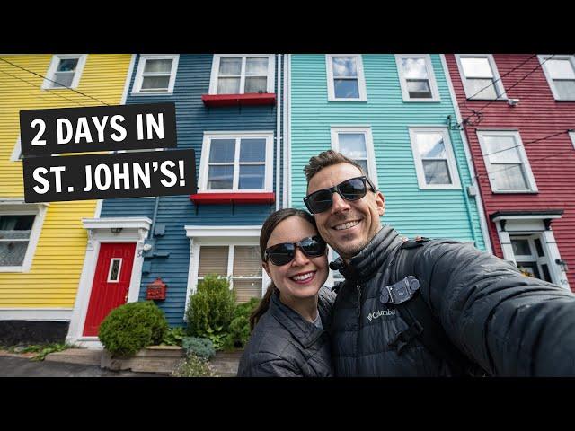 The BEST two days in St. John’s, Newfoundland!