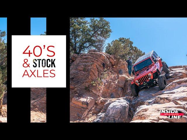 The Rock Ballerina: Jeep Wrangler JL on 40s and STOCK AXLES (2 years later)| Inside Line