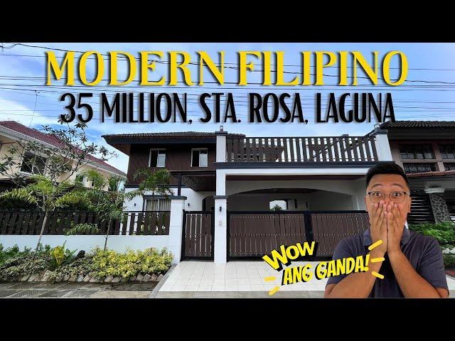 A Look Inside A P35,000,000 Brand New Modern Filipino Home in Laguna | Santa Rosa Estates 2