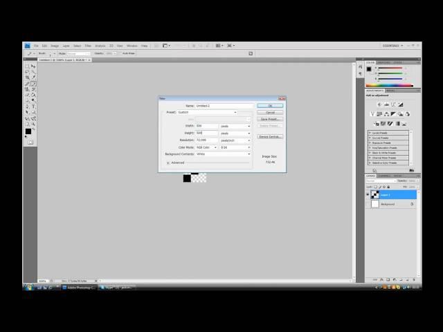 How to: Create scanlines and dotted lines in Photoshop CS2/CS3/CS4